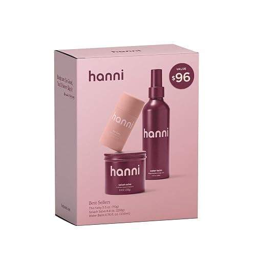 HANNI Gift Set Trio | Including Splash Salve, Water Balm & Fatty, Moisturizing and Hydrating Best Sellers - Image 1