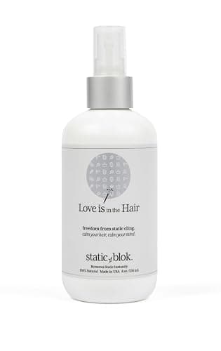 Static Blok Anti-Static Spray for Hair - Instantly Eliminate Static Cling, Shocks, Flyaways - Long-Lasting All-Day Freshness - works on Natural and Synthectic Wigs - 8oz - Image 1