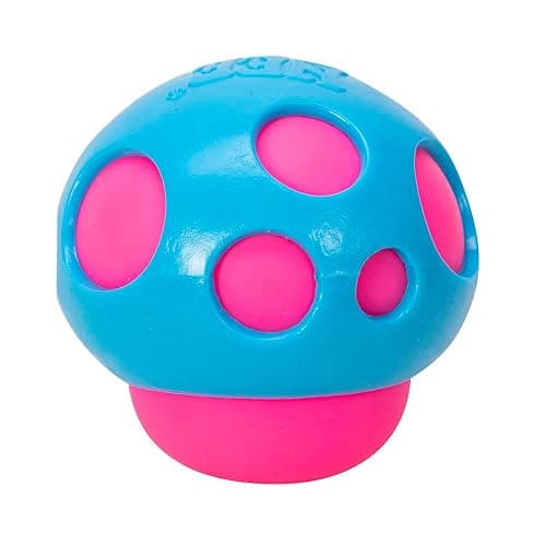 Schylling NeeDoh Shroom - The Groovy Glob! - Assorted Colors 2.7" x 2.7" - Image 1
