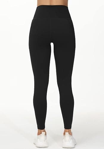 THE GYM PEOPLE Women Cross Waist Workout Leggings Yoga Pants with Pockets | Tummy Control yoga pants, 4-way stretchy fabric, Functional pockets, Athletict Leggings for the yoga, running thumbnail 3