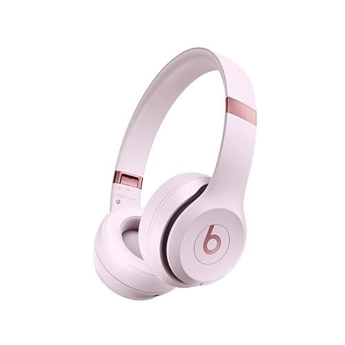 Beats Solo 4 - Wireless Bluetooth On-Ear Headphones, Apple & Android Compatible, Up to 50 Hours of Battery Life - Cloud Pink (Renewed) - Image 1