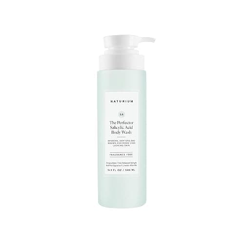 Naturium The Perfector Salicylic Acid Body Wash, Gentle & Smoothing Cleanser, 16.9 oz - Image 1