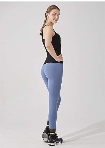 Yoga Racerback Tank Top for Women with Built in Bra,Women's Padded Sports Bra Fitness Workout Running Shirts thumbnail 3