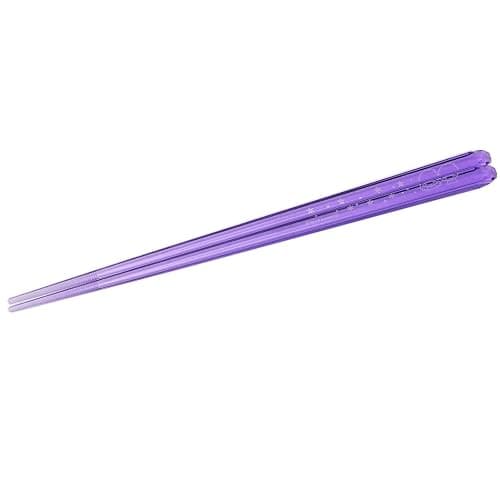 Sanrio 490563 Little Twin Stars Kikirara Clear Chopsticks Purple thumbnail 2