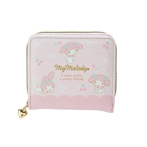 Sanrio 126004 Sanrio Wallet, My Melody, My Melody, 3.5 x 4.1 x 1.0 inches (9 x 10.5 x 2.5 cm), Kids Wallet, Character - Image 1