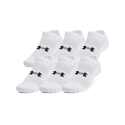 Under Armour Training Cotton No Show Socks 3-Pack - Image 1