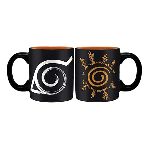 ABYSTYLE Naruto Shippuden Drinkware Gift Set 3-Piece Glass, Shot Glass & Espresso Mug Set Anime Merch Naruto Gifts Shot Glasses Set Mug Anime Cup Collectible thumbnail 4