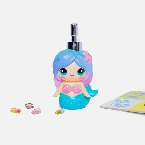 Mondeluna Mermaid Soap Dispenser, Cute Soap Dispenser, Mermaid Bathroom Decor, Hand Soap, Shampoo, Shower Gel Dispenser, Suitable for Bathrooms, Kitchen Countertops, Bathroom Accessories (Mermaid) thumbnail 4