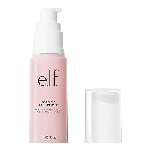 e.l.f. Poreless Face Primer - Large, Silky, Skin-Perfecting, Lightweight, Long Lasting, Absorbs Quickly, Smooths, Preps, Creates Flawless Base, Infused with Tea Tree and Vitamins A & E, 1.01 Fl Oz thumbnail 6