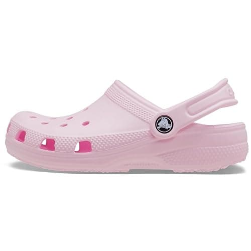 Baby Pink Crocs Kid's Classic Clog thumbnail 7