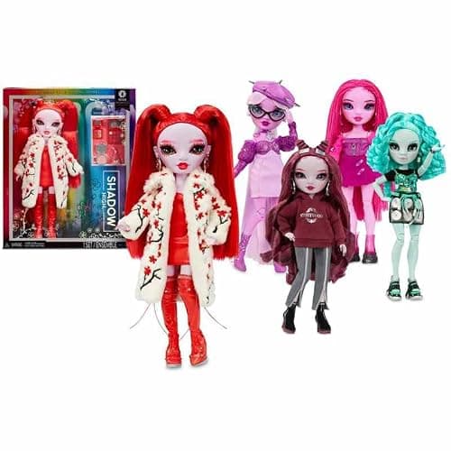 Rainbow High Shadow High Scarlett - Red Fashion Doll. Fashionable Outfit & 10+ Colorful Play Accessories. Great Gift for Kids 4-12 Years Old & Collectors thumbnail 5