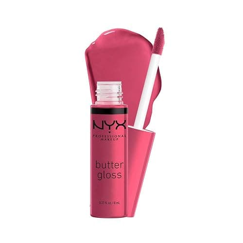 NYX Butter Gloss Lip Gloss 2-Pack - Angel Food Cake & Strawberry Cheesecake thumbnail 5