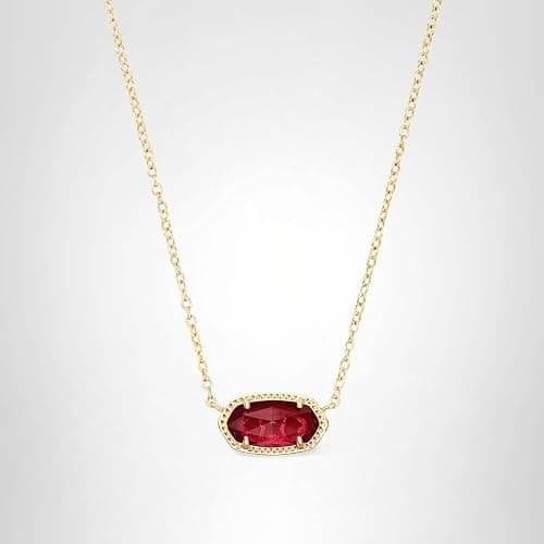 Kendra Scott Elisa Pendant Necklace for Women, Fashion Jewelry, 14k Gold-Plated thumbnail 3