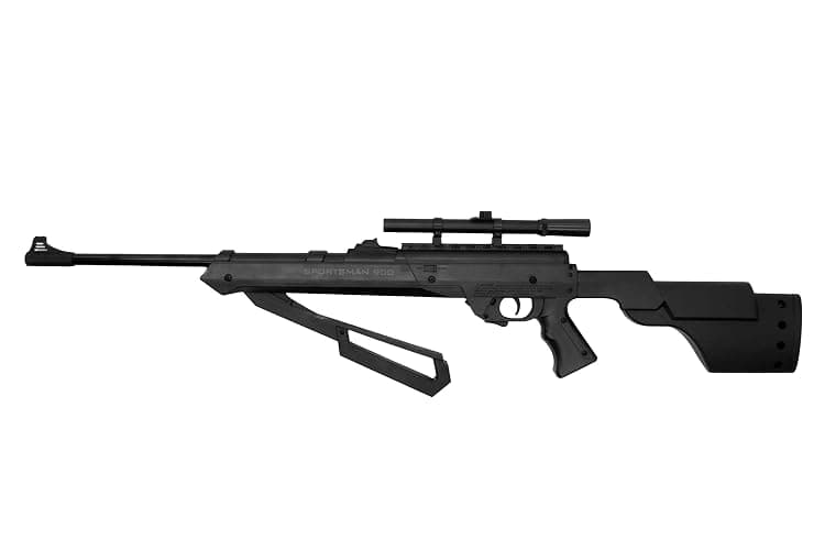 Barra Air Guns Sportsman 900 BB Gun Rifle for Adults, Pellet Rifles for Hunting, 177 Caliber Airgun with Rifle Scope - Shoot Pellets & BBS, 800 FPS thumbnail 2