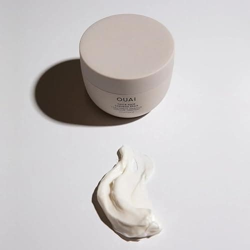OUAI Thick Hair Mask - Deep Conditioning Hair Mask with Almond Oil, Olive Oil, & Hydrolyzed Keratin to Restore Damaged Strands - Phthalate & Paraben Free (8 fl oz) thumbnail 8