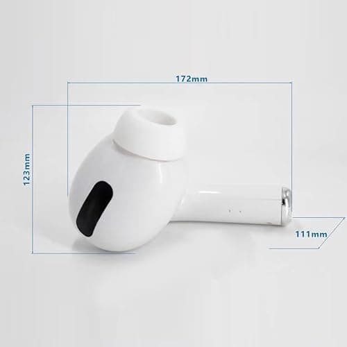 ASHATA Portable Earbud Shape Wireless Speaker, 5W HQ Sound, Wireless Speaker for Indoor Outdoor, Rechargeable Battery thumbnail 6