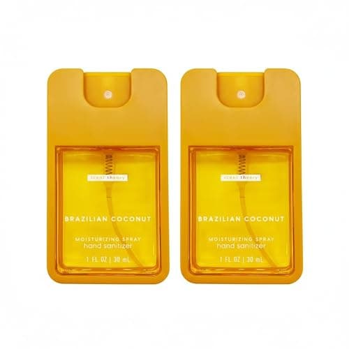 Scent~Theorry Hand Sanitizer Spray, Brazilian Coconut, 1 fl oz (2 Pack) - Image 1