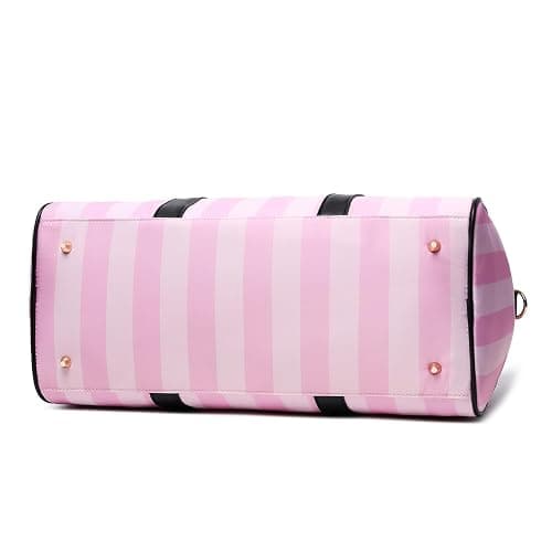 Ds UUby Victorias Secret Borse Tote da donna, Borse a Spalla in Tela, Grande Capacità Borse Tote con Cerniera, Tote Bag per Lavoro Scuola Viaggio thumbnail 4