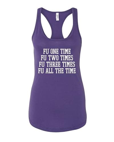 Furman University FU One Time Ladies' Tank Top - Image 1