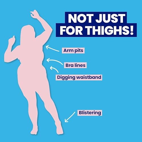 Megababe Thigh Rescue Anti-Chafe Stick Mini | Travel size, great for on-the-go | Prevents skin chafe & irritation | Thighs, arms, bra-lines & more thumbnail 7