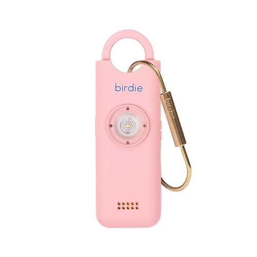 She's Birdie - The Original Personal Safety Alarm for Women by Women - Loud Siren, Strobe Light and Key Chain for Self Defense - Rechargeable with Power Switch and Flashlight (Blossom) - Image 1