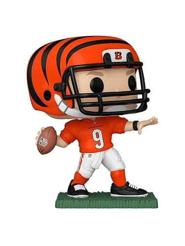 Epic Collectibles Pop Football: Bengals - Joe Burrow Vinyl Figure | Bundled with Box Protector Compatible for Funko thumbnail 3