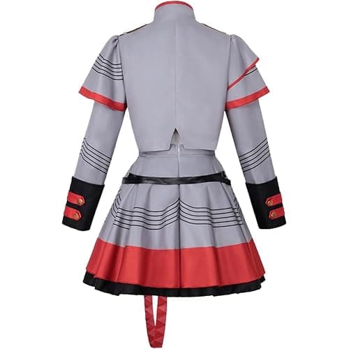 BQDOZJ Kasane Costume Dress Uniform Full Set Socks Women Party Dress thumbnail 2