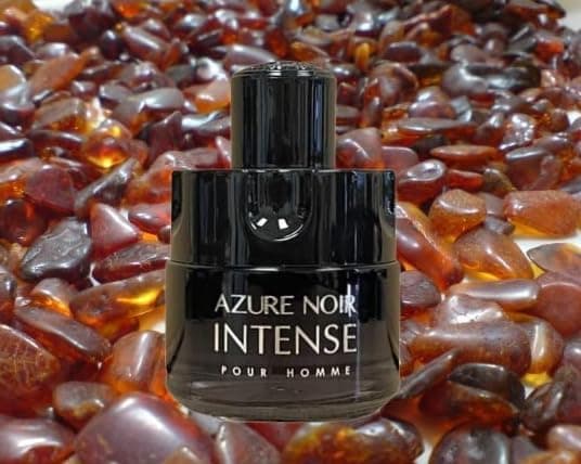 Viaan Krishna AZURE NOIR POUR HOMME & AZURE NOIR INTENSE Combo Pack Cologne Eau de Toilette Fragrance for Men (3.4oz/100ml x2), Natural Spray, Long Lasting (2 PACK) thumbnail 2