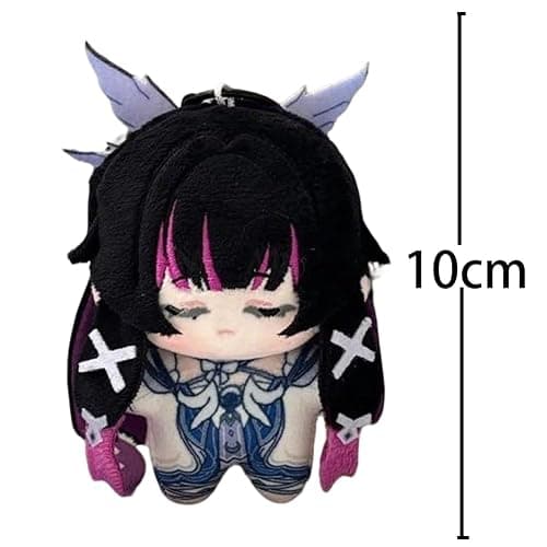 YLQANONG Hu Tao Figure Pillow Columbina/Durin/Mavuika/Kinich Game Cartoon Stuffed Pillow Cushion Hu Tao Anime Figures Bag Pendant 10CM thumbnail 3