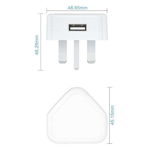 iPhone 8 7 6 5 Charger Plug and Cable,[MFi Certified] Old Apple Lightening Charger USB Cable and Plug with i Phone Lead 5W 5V 1Amp Charging for iPhone 6S 5 5C 5S SE Xs Max XR X 13 12 11 10 thumbnail 3