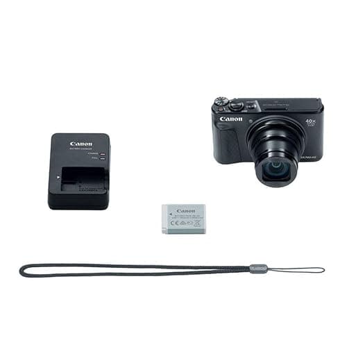 Canon PowerShot SX740 HS Digital Camera + 32GB Memory Card + Point & Shoot Case + USB Card Reader + Lens Cleaning Pen + LCD Screen Protectors + Photo4Less Cleaning Cloth – Accessory Bundle (Black) thumbnail 4