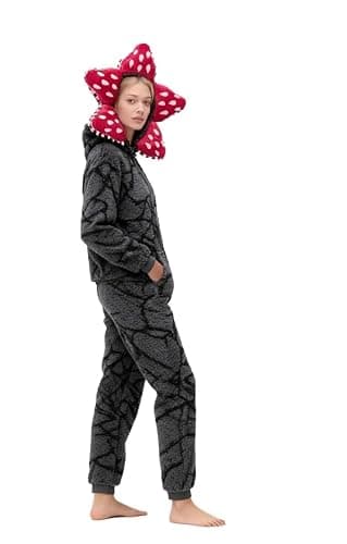 ANIUNITUME Demogorgon Onesie Adult Jumpsuit, One Piece Pajamas for Women thumbnail 2
