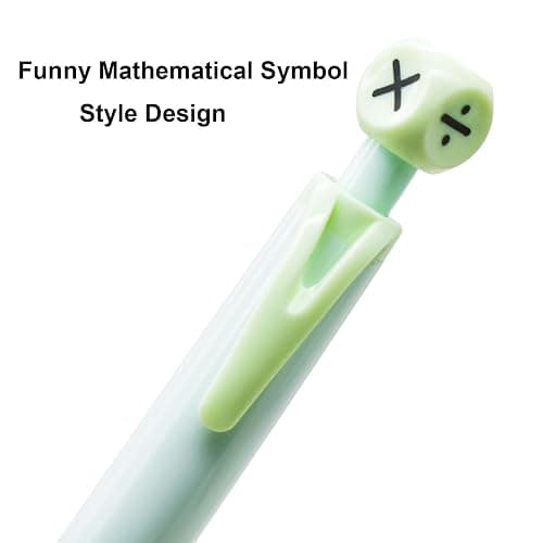 Maydahui 12 Pcs 2B 0.9mm Mathematical Symbols Mechanical Pencils with 40 Pcs Replaceable HB Lead Refills Automatic Pencil for Teacher Students Drawing Drafting Sketching Homework School Supplies thumbnail 4