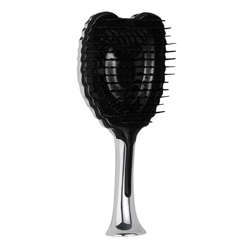 Tangle Angel Detangling Hair Brush - Anti Static Tangle Taming Brush with Soft Bristles - Heat & Water Resistant Pro Detangler Hairbrushes for Women for Fine, Thick, Wavy, & Curly Hair - Titanium thumbnail 2
