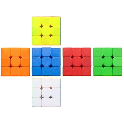 HELLOCUBE 12 Pack Speed Cube Set,Magic Cube for Party Favors 3x3x3 Stickerless Magic Cube thumbnail 3