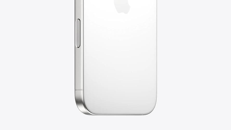 Apple iPhone 16 Pro, US Version, 128GB, White Titanium - Unlocked (Renewed) thumbnail 3