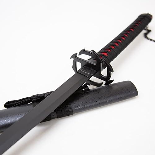 Cosplay Prop Replica Bleach Ichigo Tensa Zangetsu Wooden Bamboo Blade Cosplay Sword Variant 2 thumbnail 2