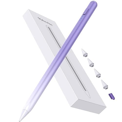 DEGGE Stylus Pen for iPad 2018-2025, 15Mins Fast Charge for Apple Pencil, Palm Rejection, Compatible with iPad A16 11/10/9/8/7/6, iPad Pro M5/M4/12.9"/11", iPad mini 7/6/5, iPad Air M3/M2/5/4/3 thumbnail 8
