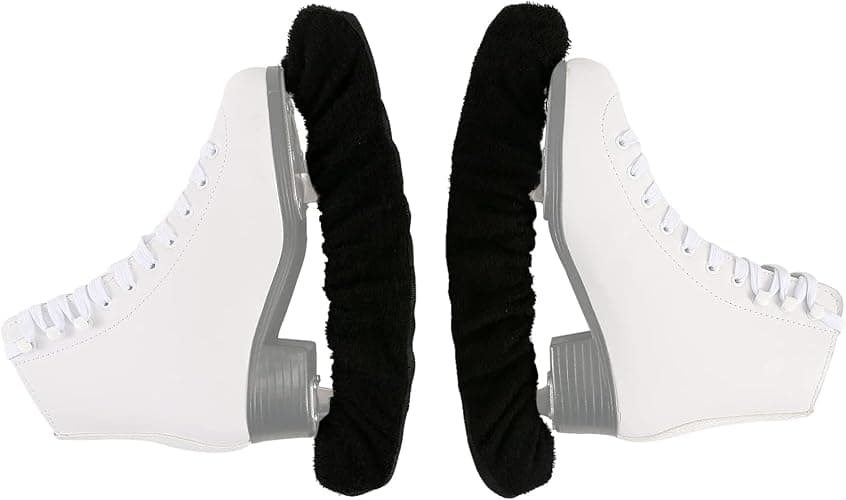 HJSSAA Kufenschoner für Schlittschuhe,Elastische Schutzabdeckung für Eiskunstlauf & Eishockey Universal für Kinder, Jugendliche und Erwachsene,Rutschfester Kufen-Schutz mit Atmungsaktivität thumbnail 6