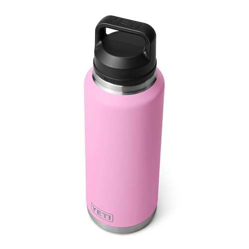 YETI Rambler 46 oz Bottle, Leakproof, Vacuum Insulated, Stainless Steel with Chug Cap, Power Pink thumbnail 7