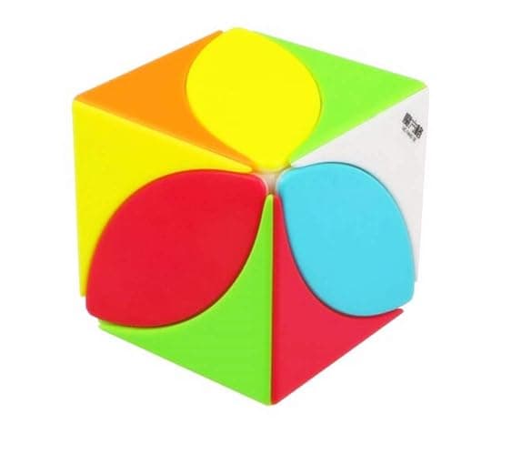 CuberSpeed QY Toys Ivy Cube V2 stickerless Magic Cube Mofangge Ivy Leaf Cube Plus Version stickerless(Eitan Lvy Cube) Puzzle thumbnail 2