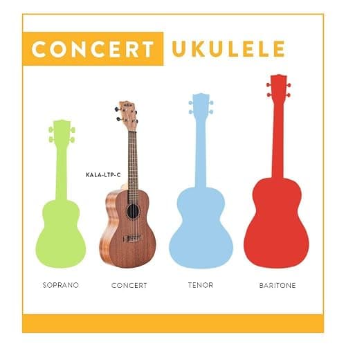 Official Kala Learn to Play Ukulele Concert Starter Kit, Satin Mahogany – Includes online lessons, tuner app, and booklet (KALA-LTP-C) thumbnail 7