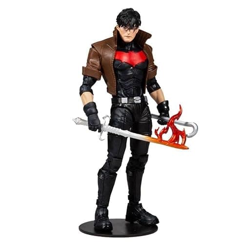 McFarlane DC Multiverse | 7 inch Action Figure | RED Hood Unmasked (Gold Label), 15170-1 | DC Multiverse Comic Series 7 Inch Action Figure Exclusive - Red Hood Unmasked Gold thumbnail 2