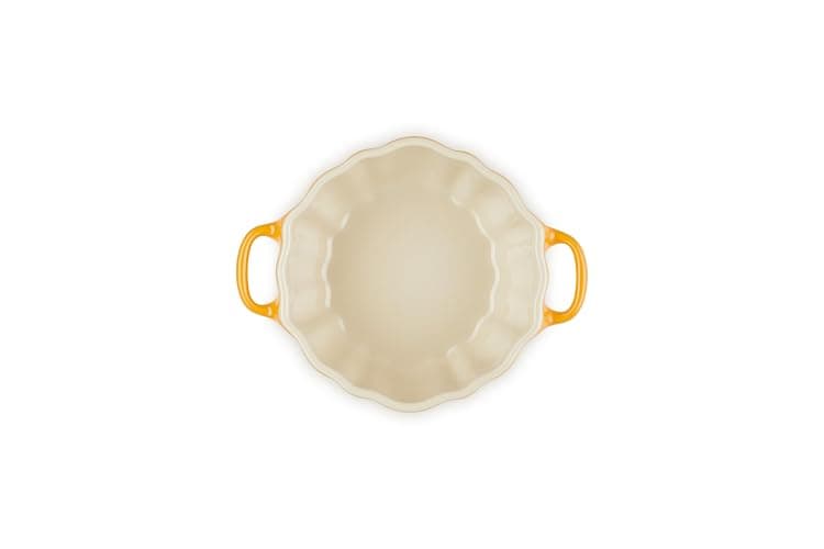 Le Creuset Stoneware Figural Pumpkin Petite Cocotte, 12 oz., Persimmon thumbnail 4