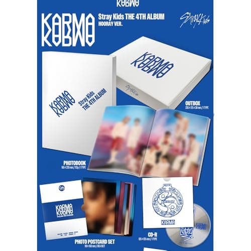 STRAY KIDS KARMA [CEREMONY Ver.] 4th Album + Pre-Order Gift & 3 Extra Photocards Set thumbnail 5