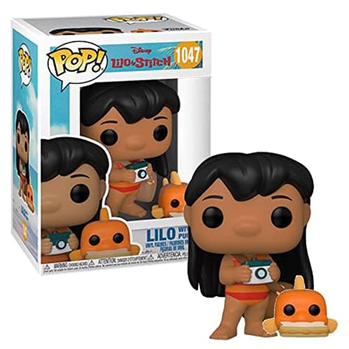 Funko POP & Buddy: Lilo & Stitch - Lilo with Pudge,Multicolor,Standard thumbnail 3