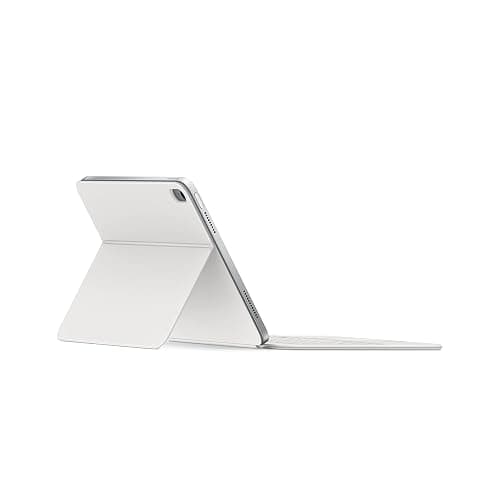 Apple Magic Keyboard Folio: iPad Keyboard and case for iPad (A16 and 10th Generation), Detachable Two-Piece Design That attaches magnetically, Built-in trackpad, US English – White thumbnail 3