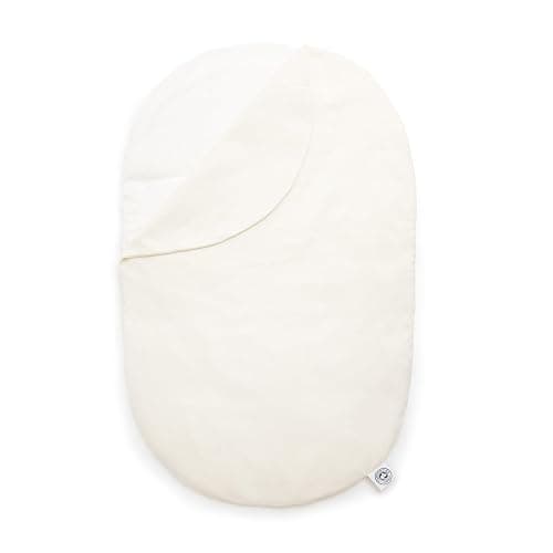 Montessori Topponcino Baby Stützkissen (Natürliche Farbe) | Luxuriöses Babynest aus 100% natürlicher Baumwolle für den Komfort Ihres Neugeborenen | Authentische Montessori Babyausstattung - Image 1