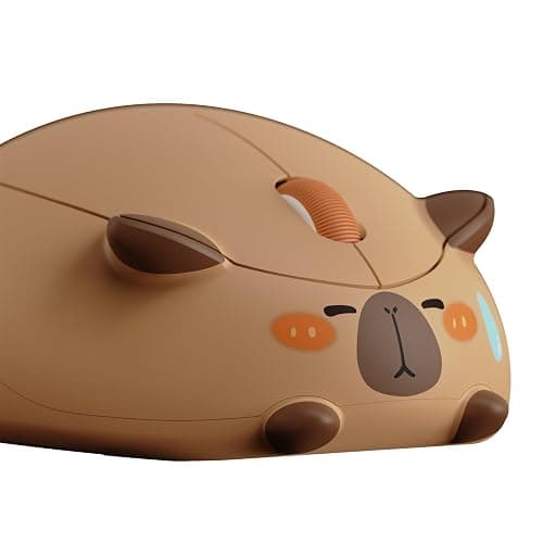 Akko Wireless Gaming Mouse Capybara, Tri-Mode Mouse BT3.0/BT5.0/2.4G, Cute Optical Cordless Cartoon Mice for Computer/Laptop/Desktop/PC, Compatible with Mac/Win - Image 1