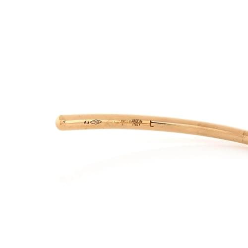 Bvlgari, Pre-Loved B.Zero Hoop Earrings 18K Rose Gold Large, Rose Gold thumbnail 4